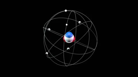 Chemical element at the macro level. Seamless loop. Stock Footage 141658075