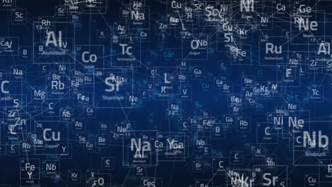 Chemical Elements Stock Footage 172114460
