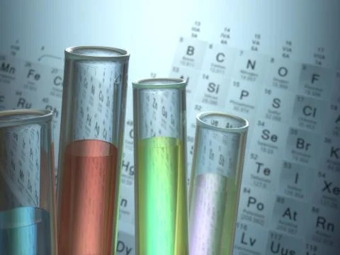 Chemical Elements Stock Illustration