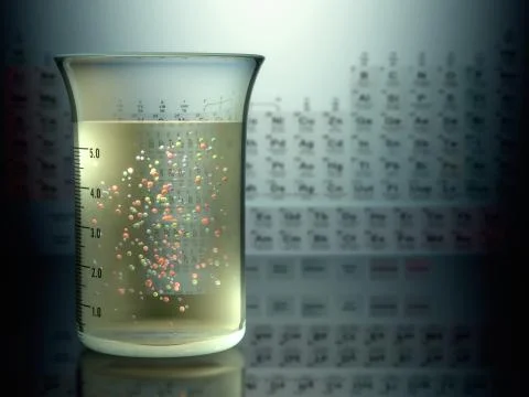 Chemical Elements Stock-Illustration