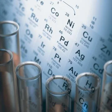 Chemical Elements Stock-Illustration