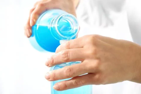 Chemical experience. Stock Photos