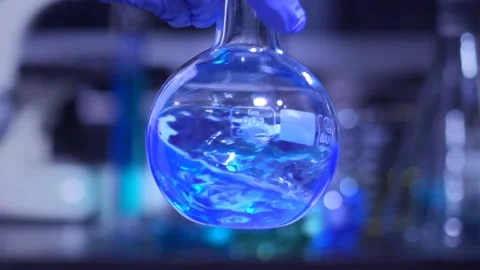 Chemical experiment Stock Footage 200738902