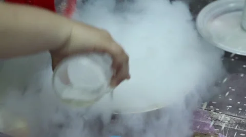 Chemical experiments in the laboratory Stock Footage 64455320