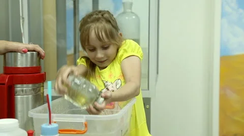 Chemical experiments in the laboratory Stock Footage 64455549