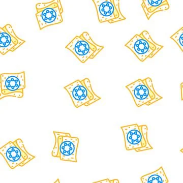 Chemical fiber vector seamless pattern 스톡 일러스트