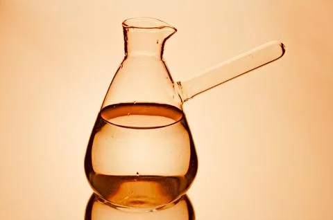 Chemical flasks Stock Photos