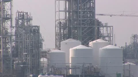 Chemical industry Stock Footage 10796119