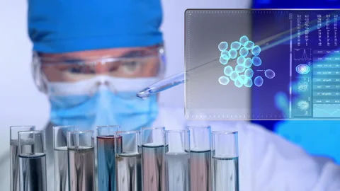 Chemical Lab Experiment Stock-Footage 163048425