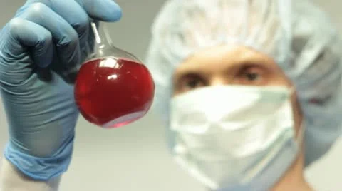 Chemical Laboratory Experiment Video stock 11136809