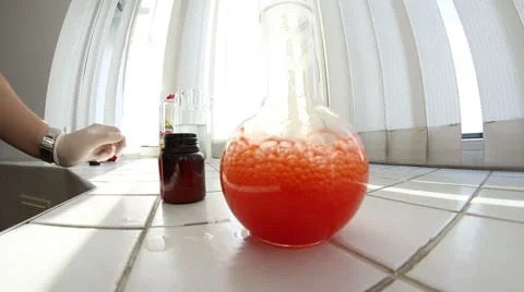 Chemical Laboratory Stock Footage 43891730