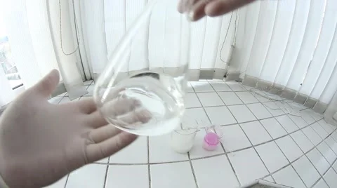 Chemical Laboratory Stock Footage 43891821