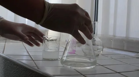 Chemical Laboratory Stock Footage 43891842
