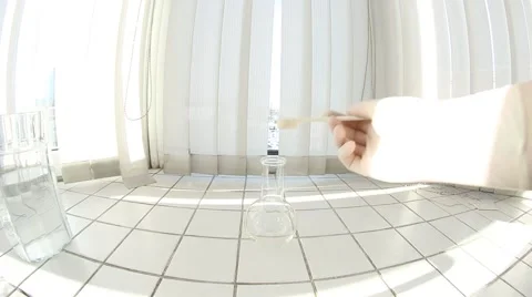 Chemical Laboratory Stock Footage 43892314