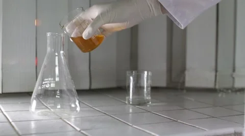 Chemical Laboratory Stock Footage 45000659