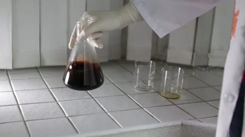 Chemical Laboratory Stock Footage 45000709