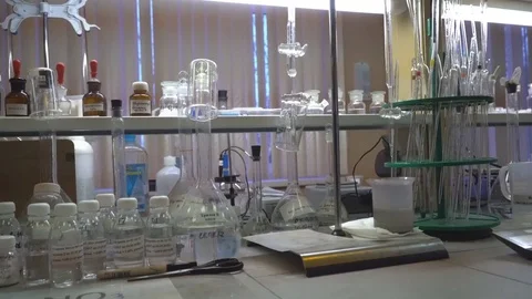 Chemical laboratory Video stock 83729048