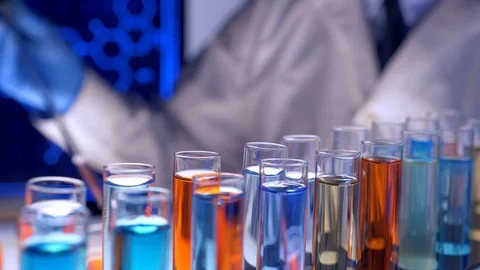 Chemical Laboratory  Stock Footage 124685175