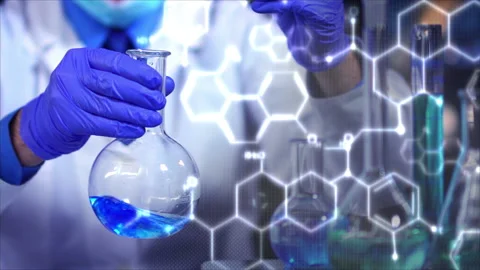 Chemical laboratory  Stock Footage 194842786