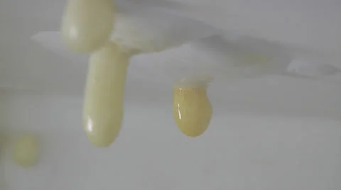 Chemical leaking, yellow Stock Footage 39847645