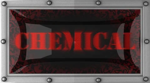 Chemical on led 스톡 동영상 8684937