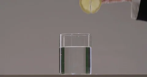 Chemical liquid beaker Stock Footage 112096833