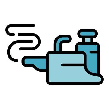 Chemical poison icon vector flat Stock Illustration