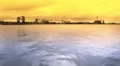 Chemical pollution construction on the sea HD 동영상