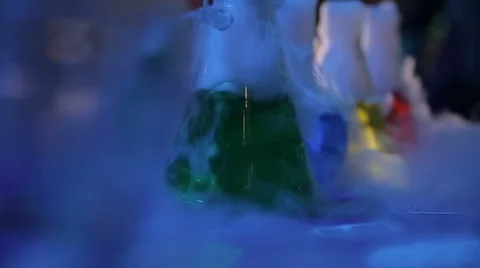 Chemical reaction. Stock Footage 62110130