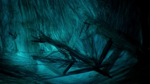 Chemical reaction under microscope Stock Footage 70736321