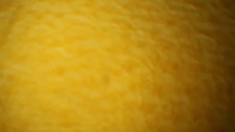 Chemical reaction under microscope Stock Footage 70737570