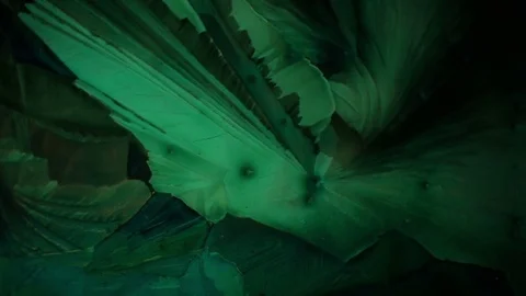 Chemical reaction under microscope Stock Footage 82550885