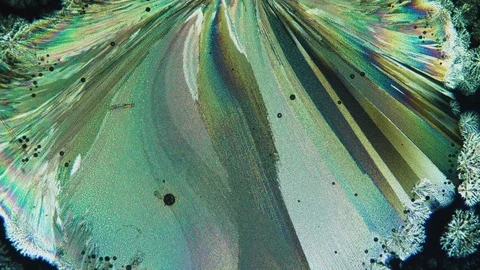 Chemical Reaction under Microscope Stock-Footage 88672326