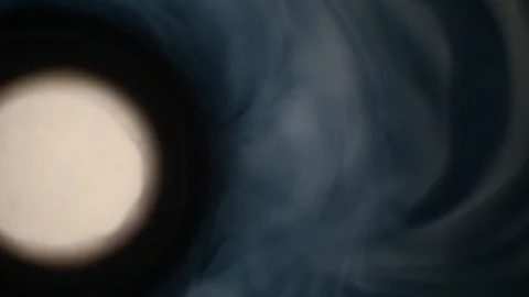 Chemical reaction under microscope Stock Footage 98546165
