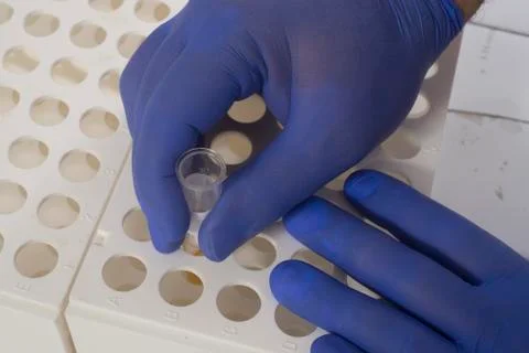 Chemical test Stock Photos