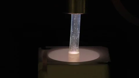 Chemical testing performed by machine Stock Footage 70416224