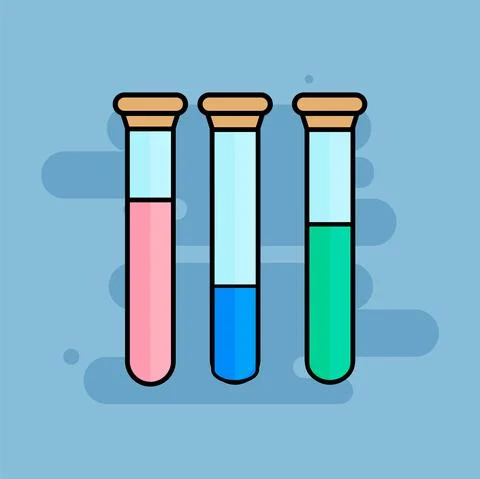 Chemical tool school Stock Illustration