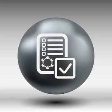 Chemical tubes vector icon test experiment apparatus pharmacist Ilustração Stock