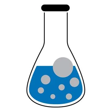 Chemical vector icon Illustration