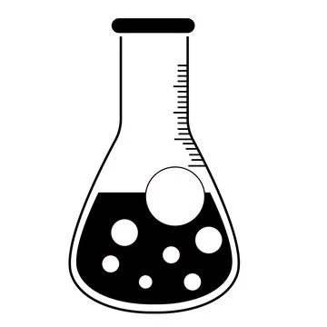 Chemical vector icon Stock Illustration