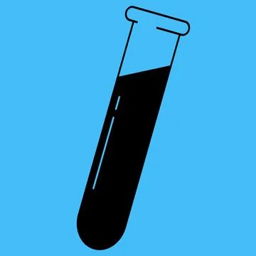 Chemical vector icon Stock Illustration