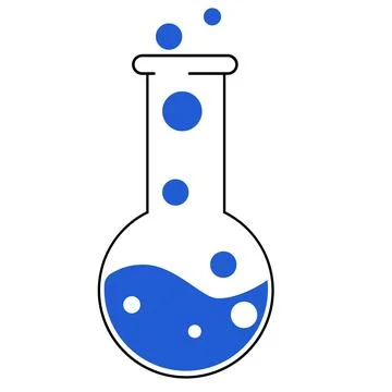 Chemical vector icon Illustration