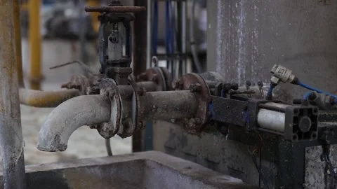 The chemical water adding by machine Stock Footage 276206108