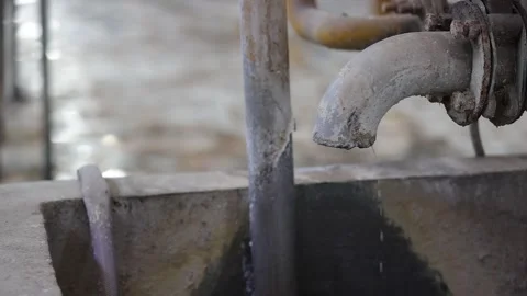 The chemical water adding by machine Stock Footage 276206115