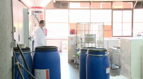Chemical worker Video stock 33767106