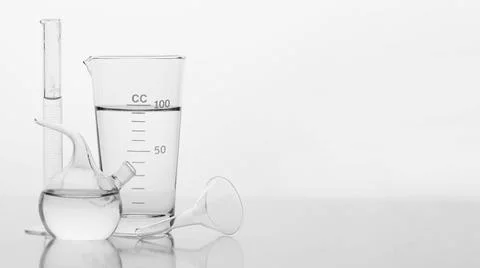 Chemicals composition lab with copy space. High quality photo Stock Photos