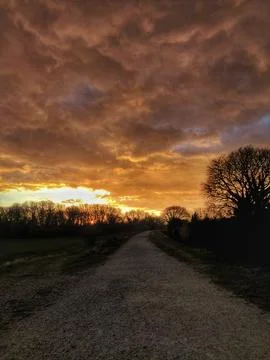 Chemin Digue Stock Photos