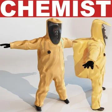 Chemist 3D Model