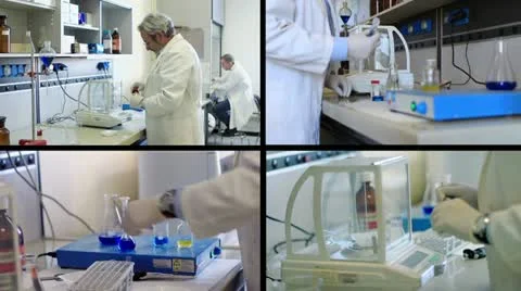 Chemist  composition Video stock 21846111