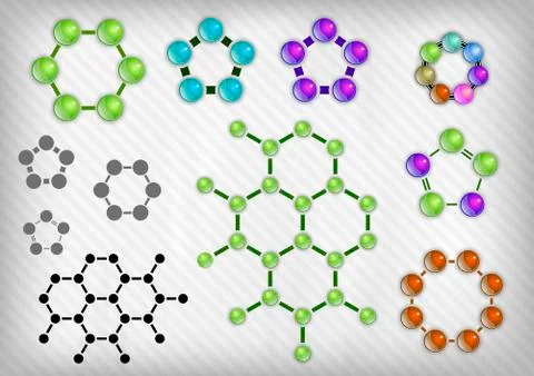 Chemist Set Illustrazione stock